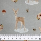 Preview: Jersey digital "Sweet Deer" Reh | grau